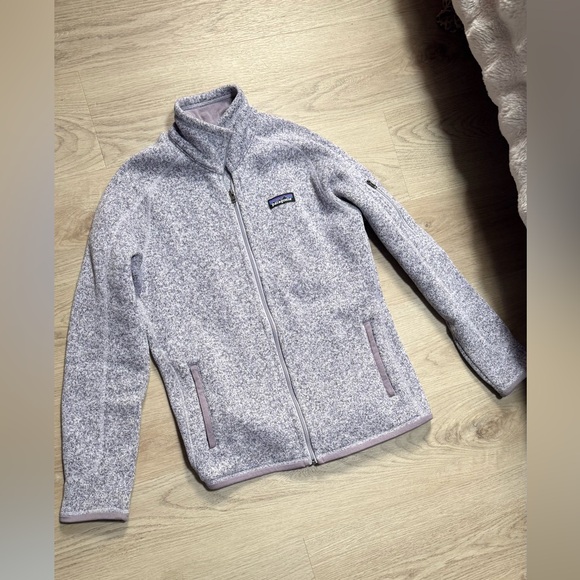 Patagonia Jackets & Blazers - Patagonia Women's Heathered Gray purple Jacket